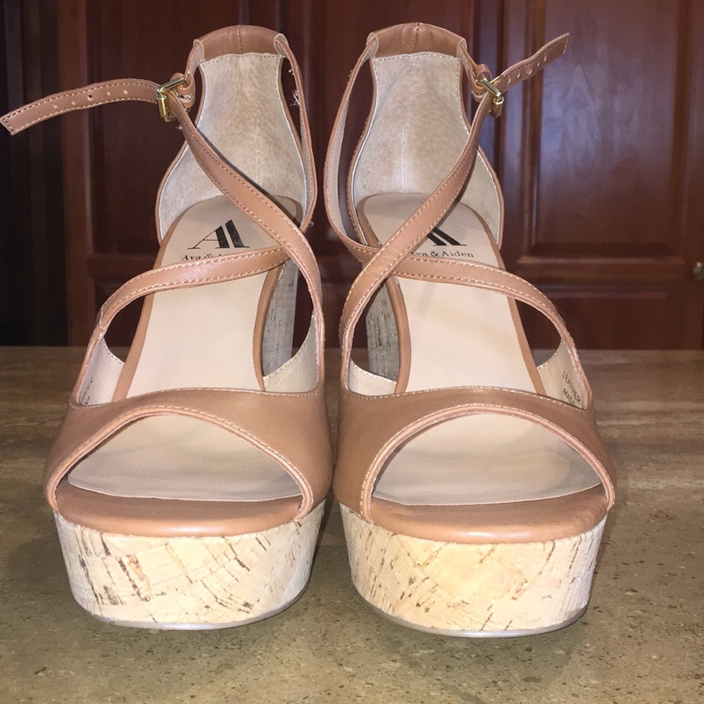 ⚡️Ava & Aiden Cork Wedges⚡️